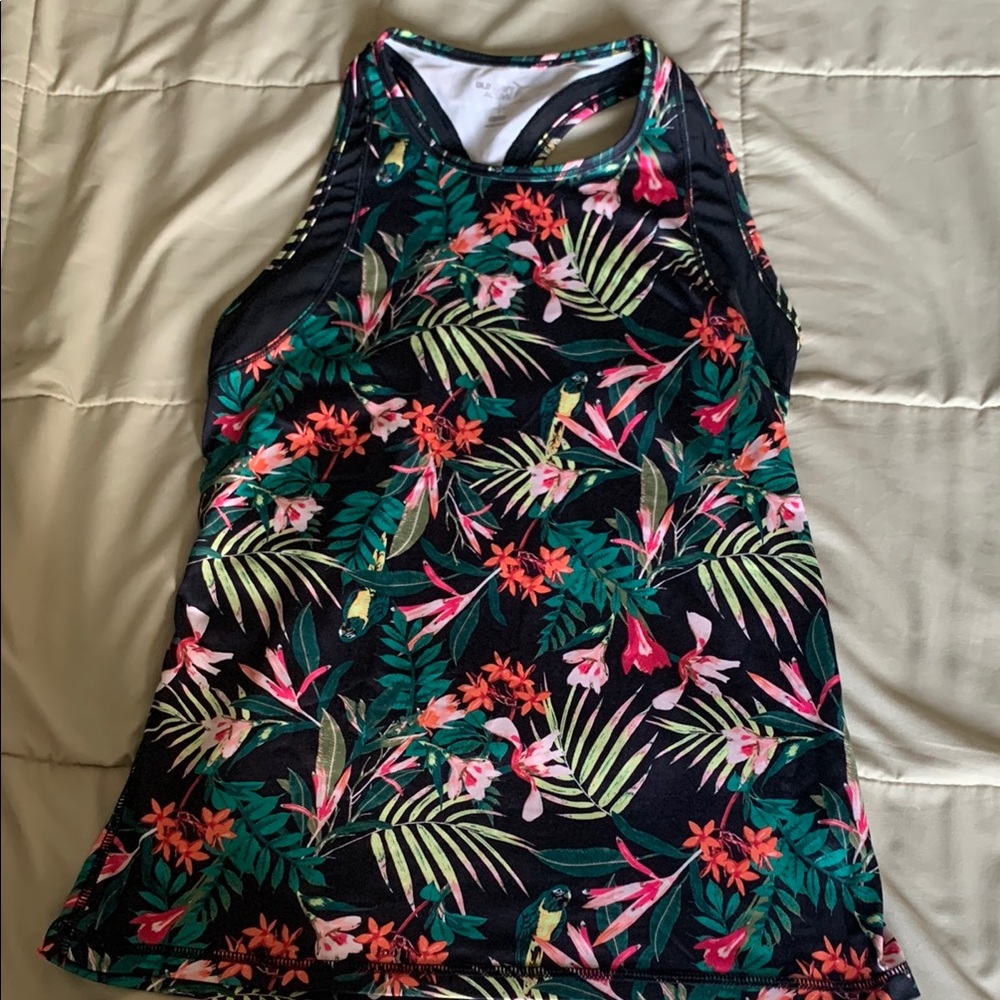 Active tropical tank top